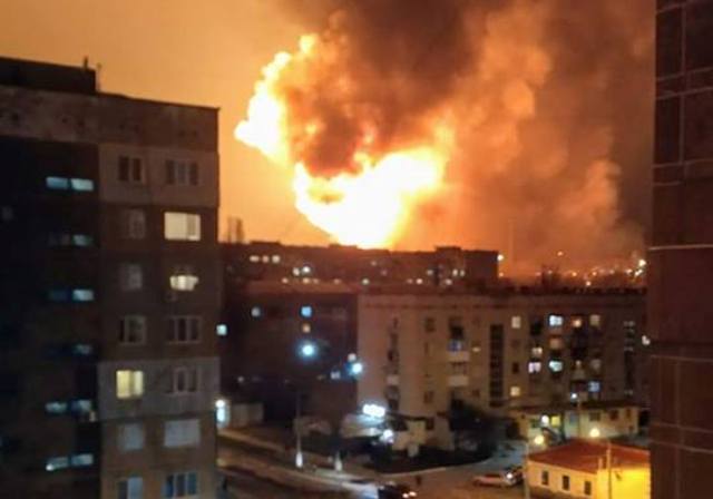 Потужній вибух пролунав у Кропивницькому (ФОТО, ВІДЕО)