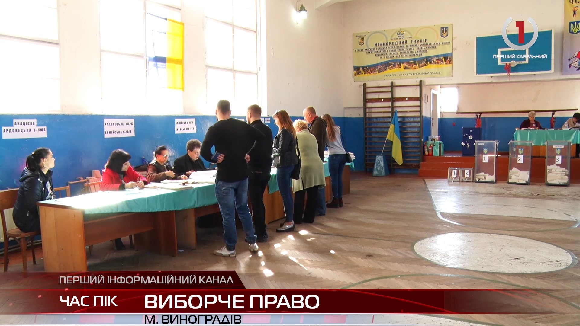 Попередні підсумки виборів на Виноградівщині (ВІДЕО)