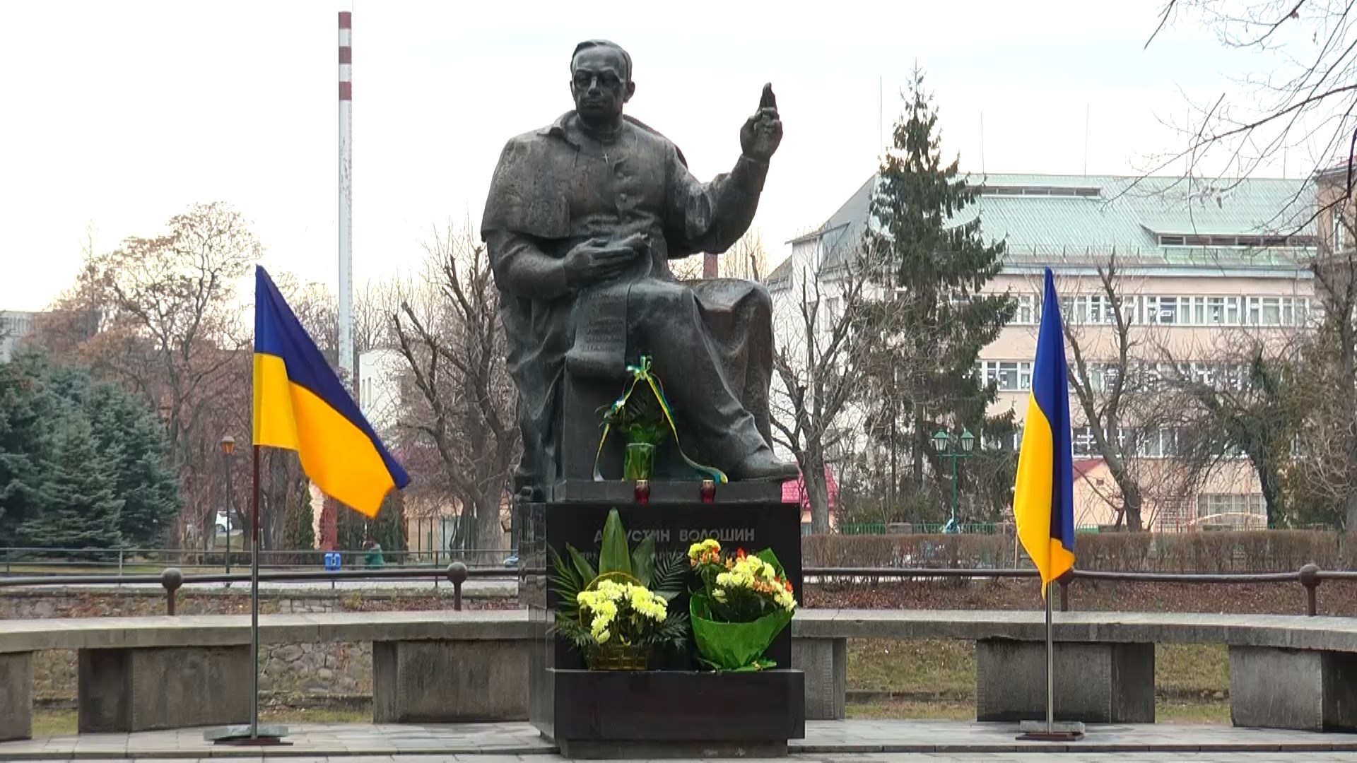 80 років потому: В Ужгороді відзначили річницю проголошення Карпатської України (ВІДЕО)