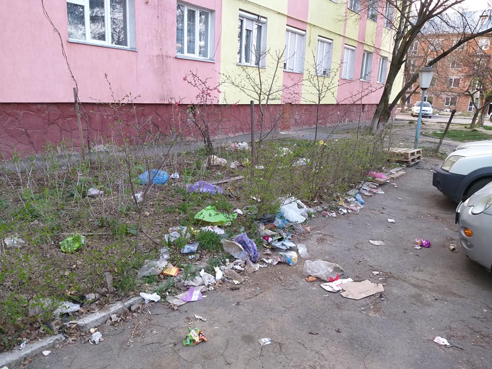 Життя в купі сміття: одна з вулиць Мукачева перетворюється на смітник (ФОТО)