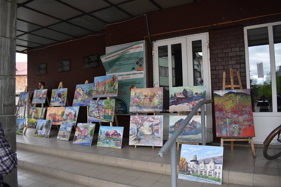 «Весняний Берегсас»: міжнародний пленер художників пройшов в Берегові (ФОТО)