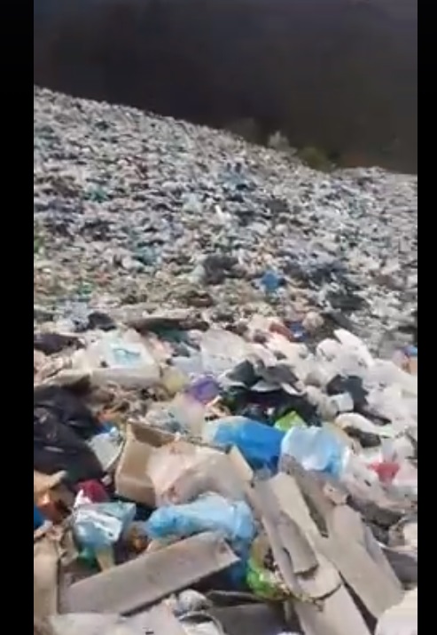 Екологічна катастрофа: над Міжгір’ям розкинулось величезне сміттєве поле (ВІДЕО)