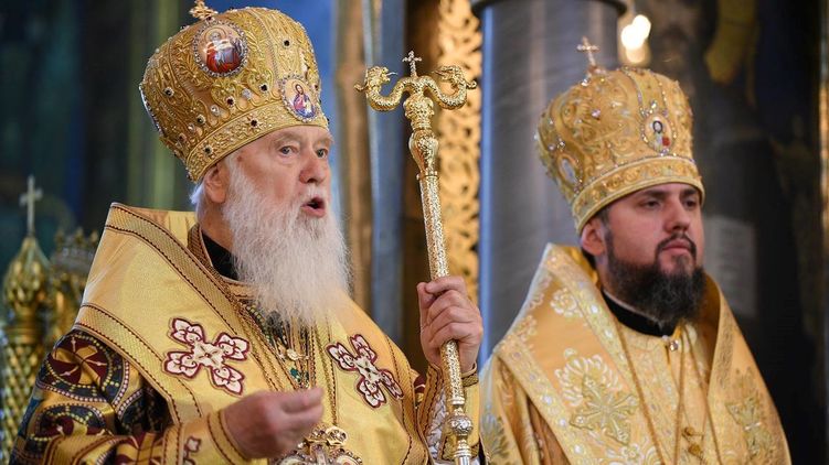 Як голова Київського патріархату Філарет готує повалення Єпіфанія