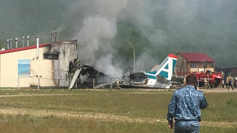 Авіакатастрофа в Росії: з’явилося відео пасажира за кілька секунд до трагедії