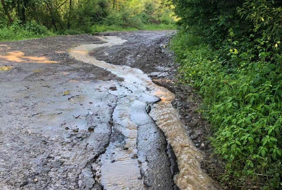 На Рахiвщинi зійшов селевий потік, підтоплено дворогосподарства