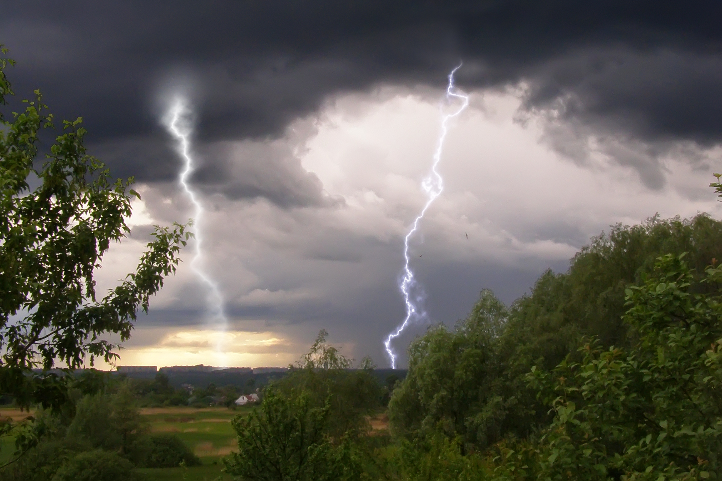 На Закарпатті оголошено штормове попередження: суне негода - сильні зливи та град