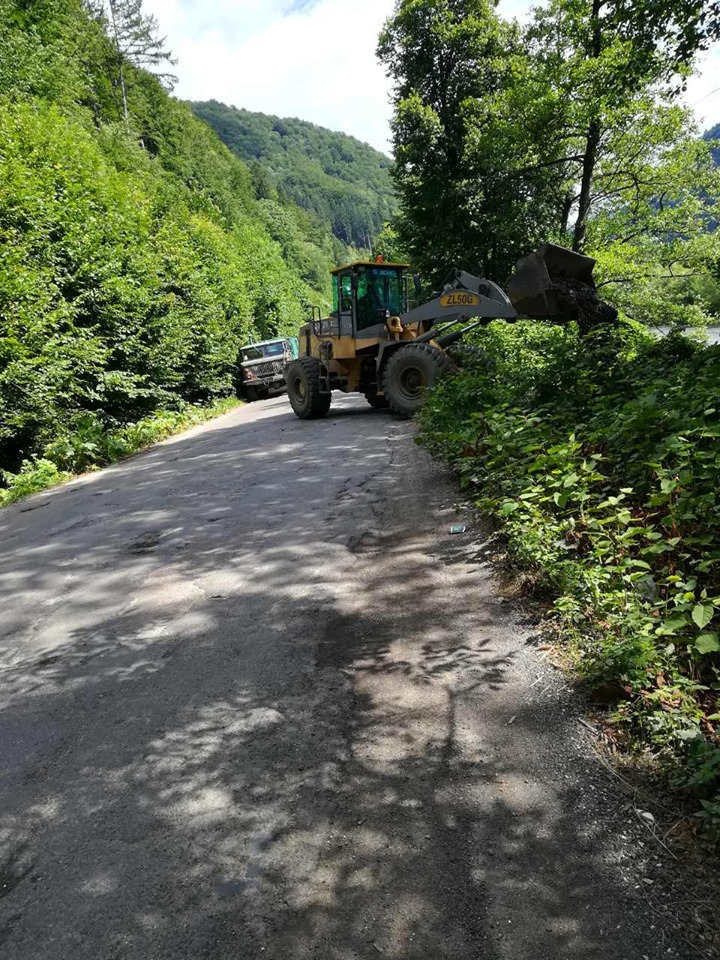 На Закарпатті поступово приводять до ладу автодорогу Н-09 (ФОТО)