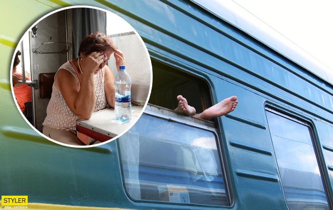 Пекло за 1600 гривень в вагоні потяга "Рахів - Київ"