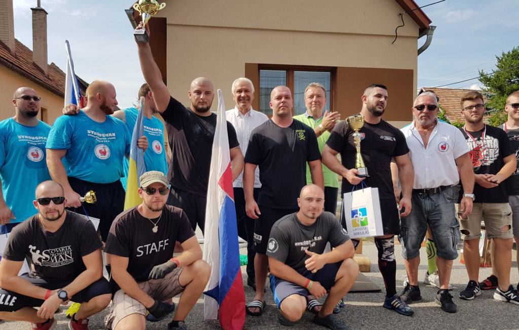 Закарпатці стали одними з найсильніших на турнірі «Стронгмен Євроліга» в Словаччині (ФОТО)