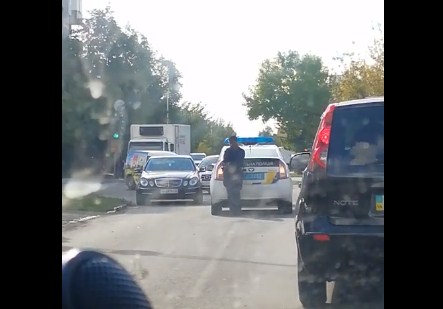 В Ужгороді трапилися дві автопригоди (ВІДЕО)