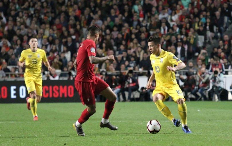 У Києві відбувся відбірковий матч чемпіонату Європи-2020 між командами України та Португалії
