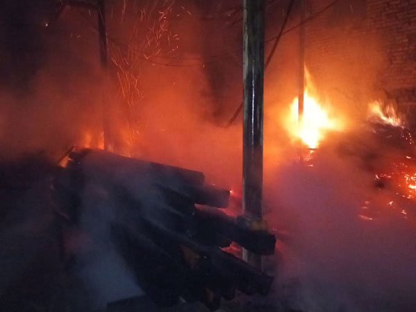 У ДСНС розповіли про масштабну нічну пожежу на Берегівщині (ФОТО)