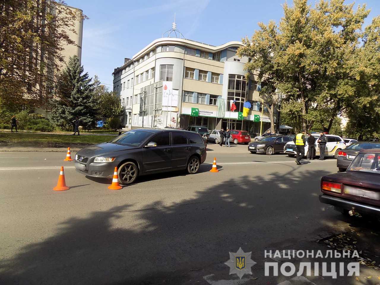 В результаті ДТП в Ужгороді постраждав пішохід (ФОТО)