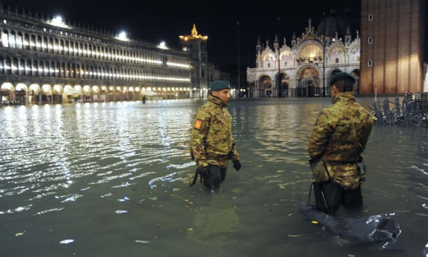 Найбільша катастрофа за останні півстоліття: Венеція іде під воду (ФОТО, ВІДЕО)