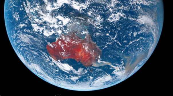 Австралія у вогні. Пожежу видно з космосу (ФОТО)