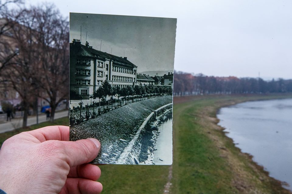 Фотограф поєднав минулий і теперішній Ужгород у світлинах (ФОТО)