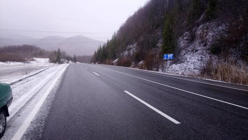 Служба автомобільних доріг у Закарпатській області інформує про стан проїзду (ФОТО)