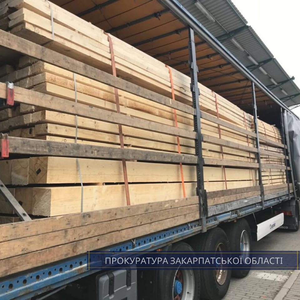 На Закарпатті викрито схему контрабандного вивезення деревини за кордон (ФОТО)