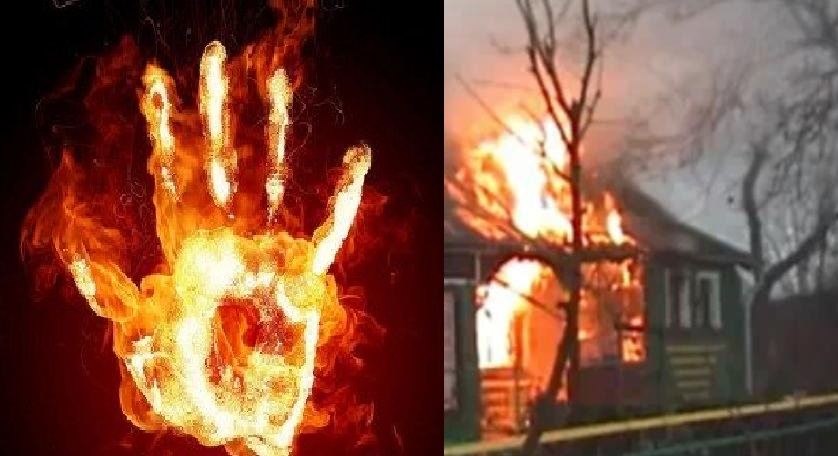 На Свалявщині палав будинок: сильно обгорів власник