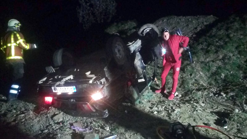 Рятувальники показали наслідки нічної ДТП на Хустщині (ФОТО)