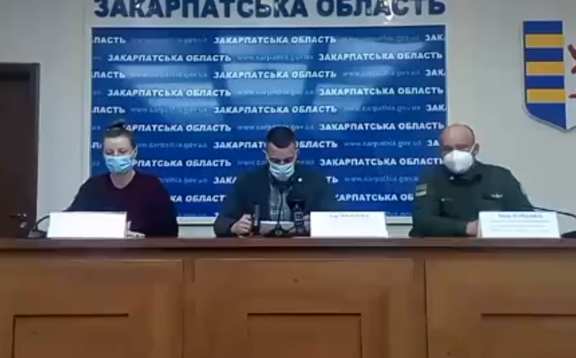 Брифінг Закарпатської ОДА: говорили про коронавірус та святкування Великодня в області (ПРЯМИЙ ЕФІР)