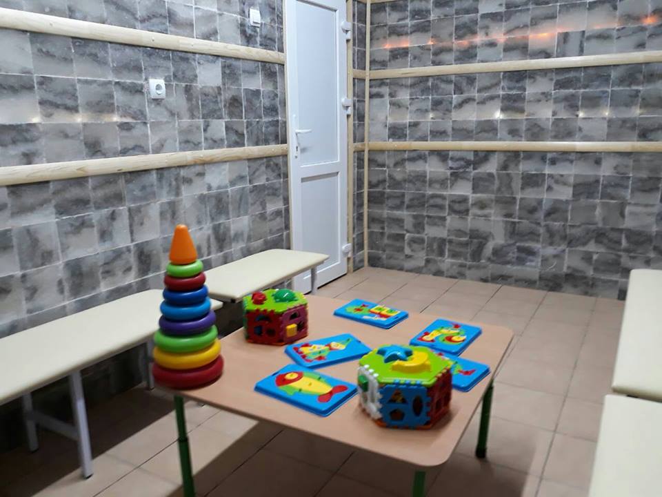 У дитячих садках Мукачева облаштовано соляні кімнати (ФОТО)