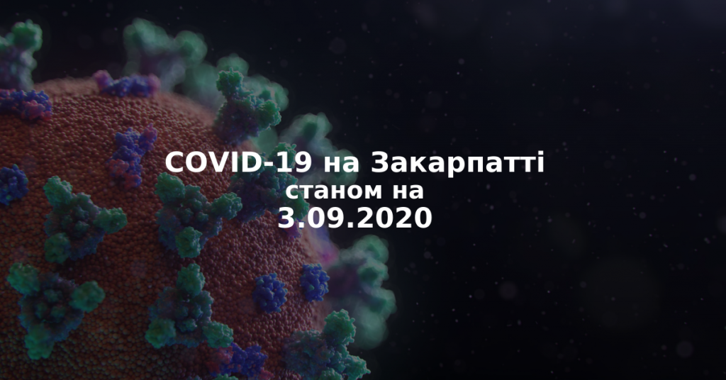 На Закарпатті 91 новий випадок захворюваності на COVID-19, 2 летальні