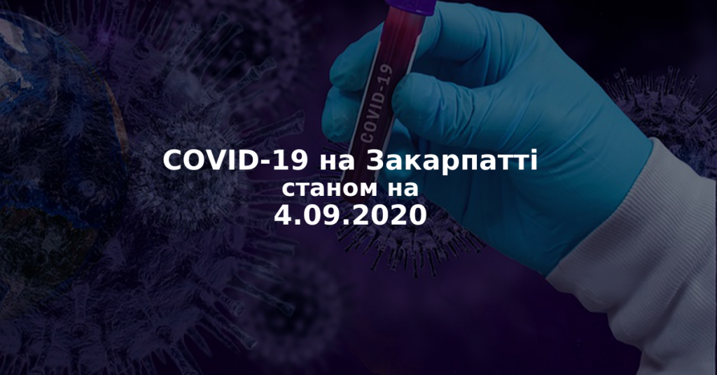 За добу на Закарпатті зафіксовано 100 нових випадків COVID-19