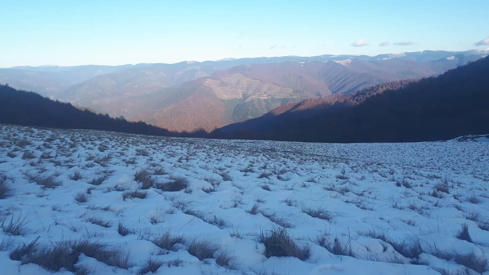 Зима вже близько: на Тячівщині в горах засніжило (ФОТО)