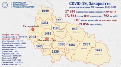 Закарпатя, вірус, коронавірус, смерть, здоров'я, медицина, Covid-19