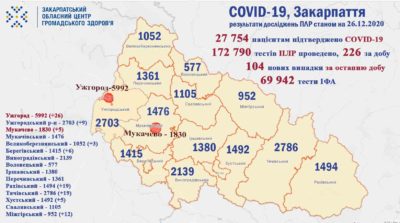 Закарпатя, вірус, коронавірус, смерть, здоров'я, медицина, Covid-19