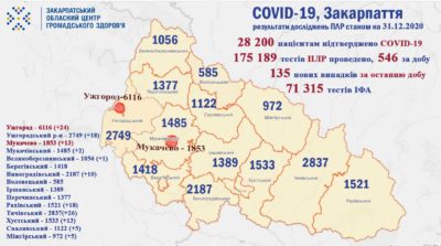 Закарпаття, вірус, коронавірус, смерть, здоров'я, медицина, Covid-19