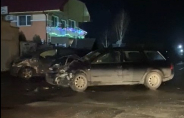 ДТП в Мукачеві: зіштовхнулися два автомобілі