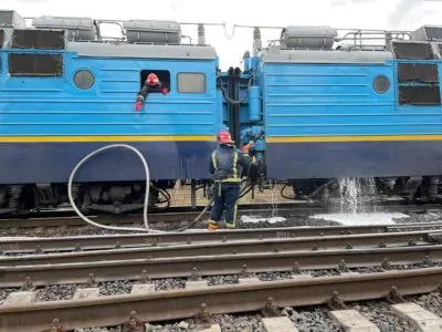 Під час руху загорівся поїзд сполученням Миколаїв-Рахів (ФОТО)