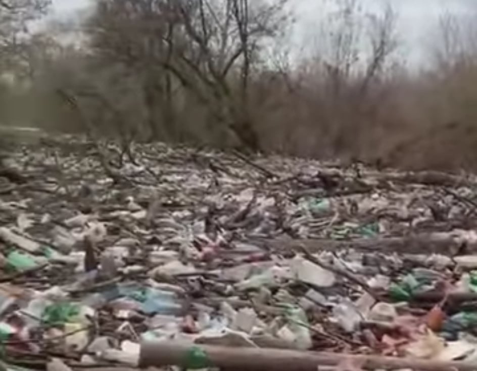 Шокуючі кадри: на Мукачівщині річка Латориця перетворилася у сміттєзвалище (ВІДЕО) 