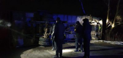 Оприлюднили офіційні подробиці ДТП на Свалявщині за участю автобуса (ФОТО)