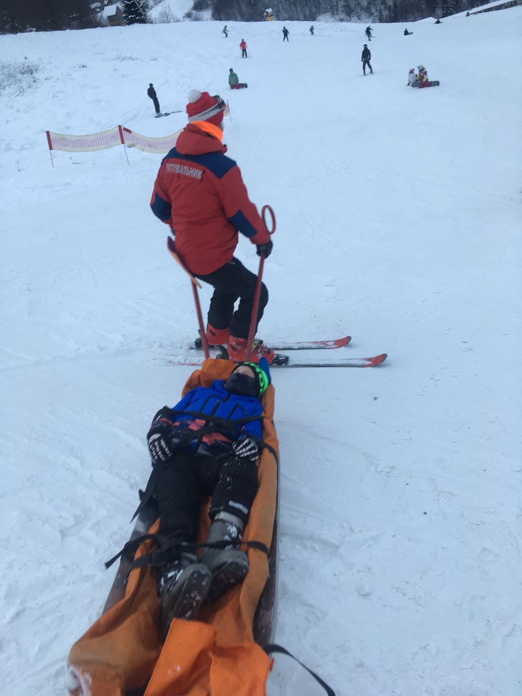 На горі Красія під час катання на лижах травмувались троє дітей