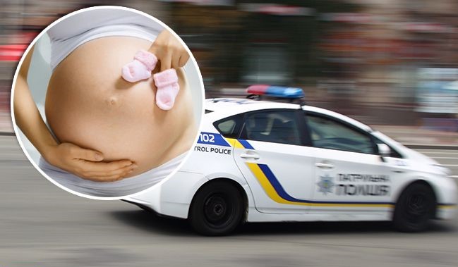 Перейми у заторі: на Іршавщині поліцейські допомогли вагітній жінці терміново дістатися пологового будинку (ФОТО)