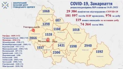 Закарпаття, вірус, коронавірус, смерть, здоров'я, медицина, Covid-19