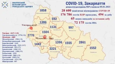 Закарпаття, вірус, коронавірус, смерть, здоров'я, медицина, Covid-19