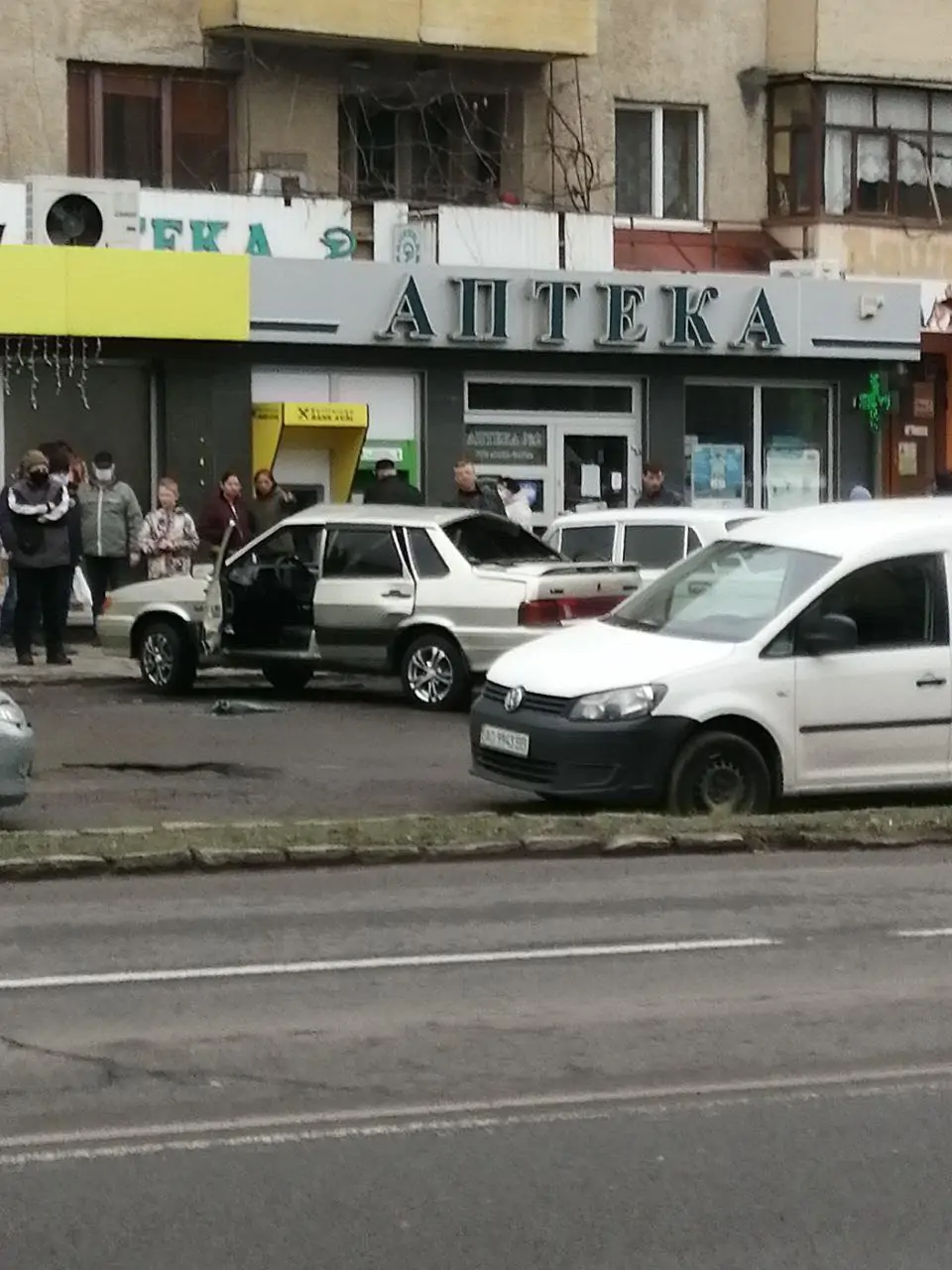 В Ужгороді всередині авто вибухнув газовий балон (ФОТО)