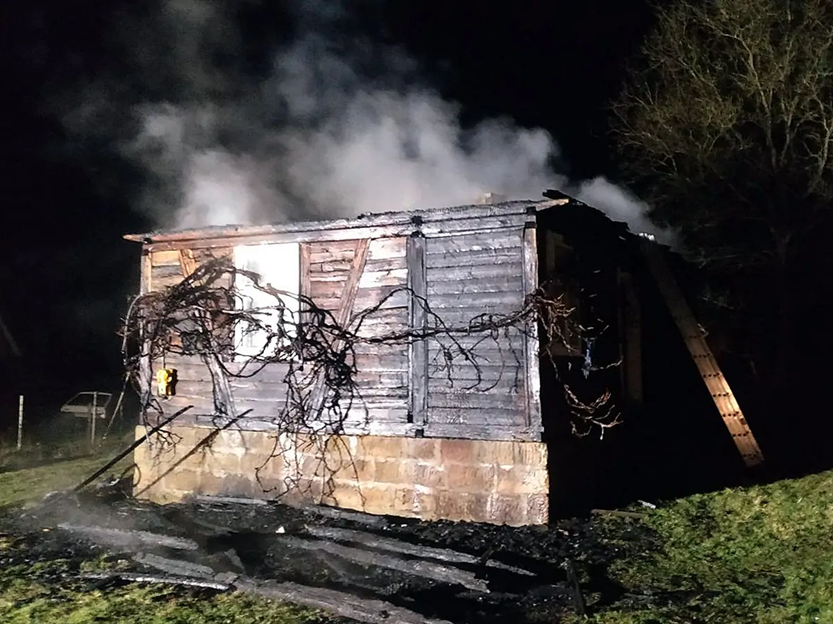 Будинок згорів, доки власник був за кордоном: на Тячівщині сталася пожежа (ФОТО)