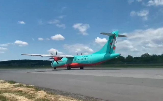 У мережі показали взліт літака "Ужгород - Київ " з ужгородського аеропорту (ВІДЕО)